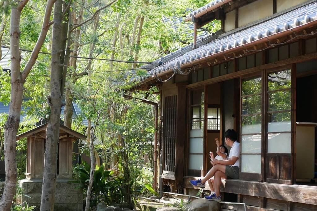 ゲストハウス+カフェわ　１日１組限定！ 築１００年の農家の古民家で宿泊体験、薪でお風呂沸かせます。焚き火もできます。 函南町 エクステリア 写真