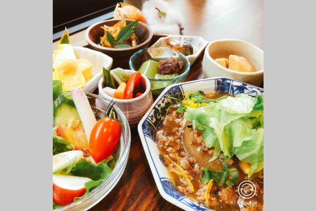 ゲストハウス+カフェわ　１日１組限定！ 築１００年の農家の古民家で宿泊体験、薪でお風呂沸かせます。焚き火もできます。 函南町 エクステリア 写真